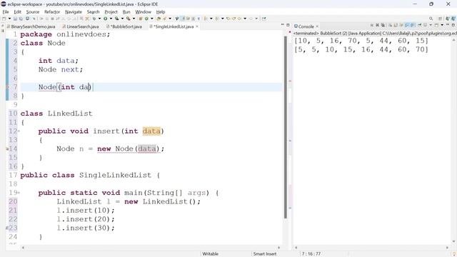 #6 Single Linked List in Tamil Using Java | Creation and display in Java | Tamil | conquer victory смотреть онлайн