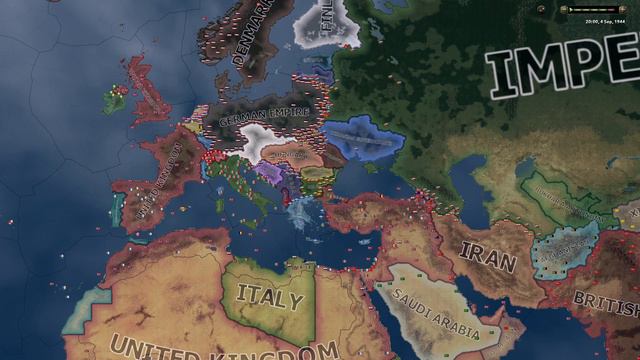 In the world where Russia won ww1 Feat. Germany - Hoi4 Timelapse смотреть онлайн