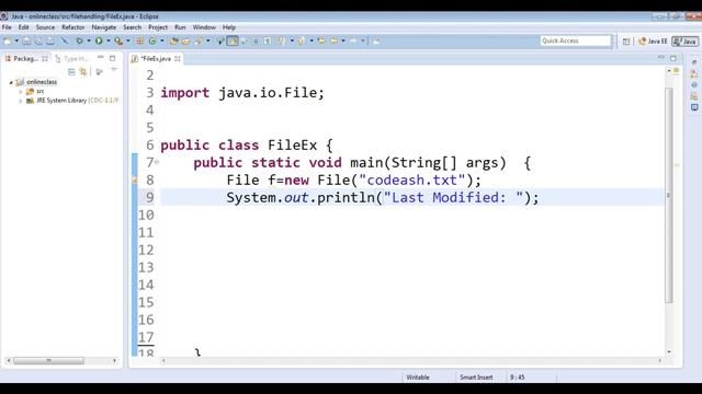 File lastModified() method in Java | How to get file last modified time in Java смотреть онлайн