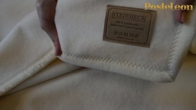 Тканое одеяло из шерсти ягненка Gastein от Steinbeck смотреть онлайн