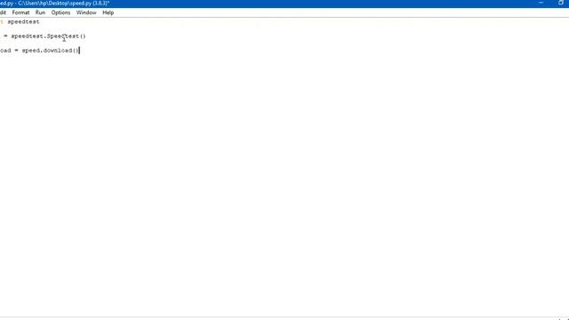 How To Check Internet Speed Using Python I IN HINDI смотреть онлайн