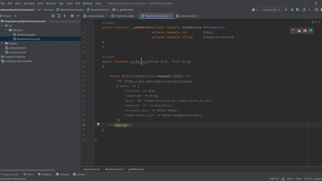 A small tour in Symfony's Dependency Injection Component смотреть онлайн