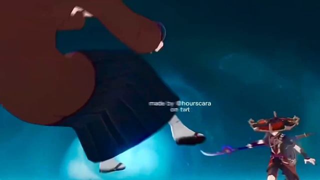 Скарамучча полный бой с принцем кудзе клана (мч) смотреть онлайн