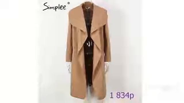 #Одежда с #AliExpress Красивое #пальто смотреть онлайн