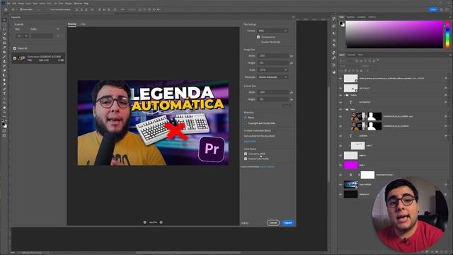 Como SALVAR IMAGENS no ADOBE PHOTOSHOP (Atualizado 2023) смотреть онлайн