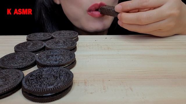 ASMR OREO CHOCOLATE, OREO WAFER, 오레오 먹방, MUKBANG, EATING SOUND