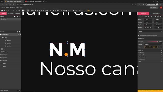 Como criar CARTÃO DIGITAL INTERATIVO GRÁTIS usando o GRAVIT DESIGNER e o PDFESCAPE | criaNdo смотреть онлайн