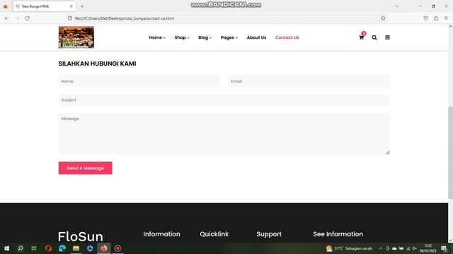 website toko bunga HTML -source code gratis смотреть онлайн
