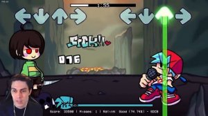 ТОП МОД АНДЕРТЕЙЛ FNF ! - Friday Night Funkin' Vs Chara, Sans & Papyrus Week