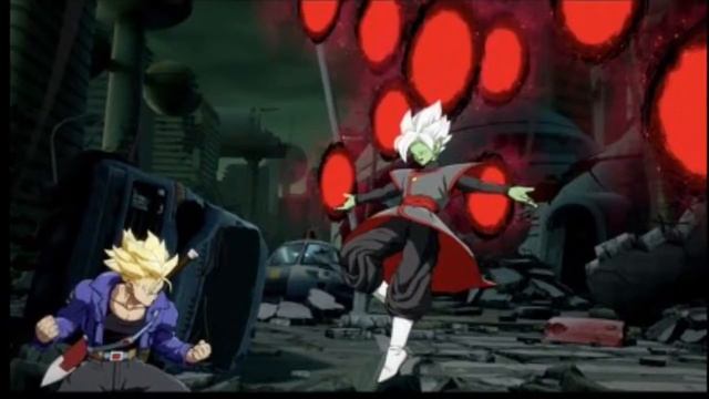 DRAGONBALL FighterZ official gameplay images of Fused Zamasu смотреть онлайн