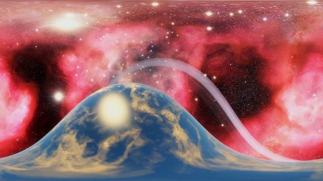 Путешествие в открытом космосе .Виртуальная реальность .360 градусов .медитация смотреть онлайн