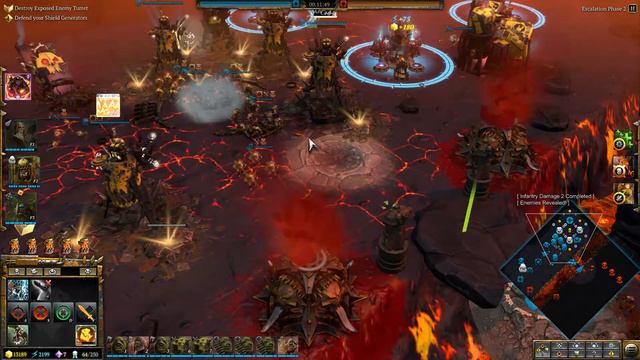 Dow3 - Sandbox and leveling - MegaNobz, Big Mek and Mad Dread смотреть онлайн