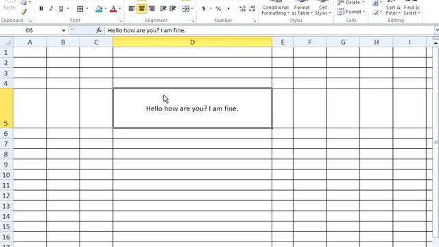 Microsoft Excel 4 - Cell formatting смотреть онлайн
