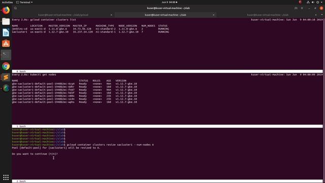 How to resize kubernetes cluster смотреть онлайн