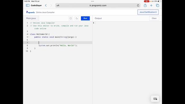 Java for Beginners: Part 1 - Getting Started with Printing 'Hello, World!’ смотреть онлайн