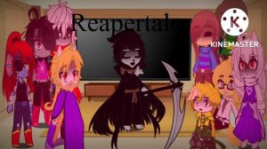 Undertale react to sans aus bad apple part 1