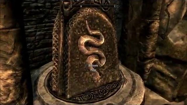 Bleak Falls Temple Pillar combination "The Golden Claw" quest смотреть онлайн