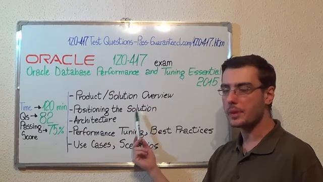1Z0-417 – Oracle Exam Database Performance Test Tuning Questions смотреть онлайн