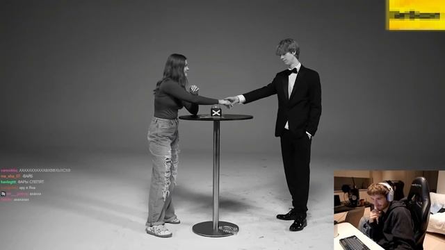 КОРЕШ СМОТРИТ:20 ДЕВУШЕК VS Я С МИКРО-НАУШНИКОМ  Куертов, Данон, Стопбан, Янчик, Кокошка *1-ая част