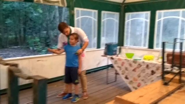 Как горит пена??? День рождение Игоря 19.08.2016 смотреть онлайн