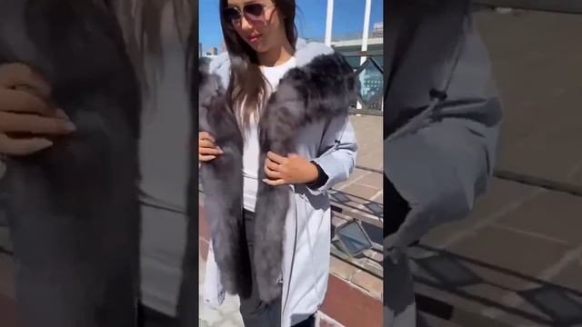 Парка ЛЮКС с мехом финского песца 90 смп лностью утеплённые мехом бобрика,все меха съемные смотреть онлайн