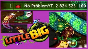 🐍Little Big Snake🐞Убиваю МЯТЕЖНИКОВ и набираю массу 💥2 800 000💥