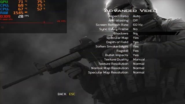 COD Modern Warfare 2 | 2 GB RAM | Core 2 Duo E6300 1.86 GHz | Nvidia Geforce 210 смотреть онлайн