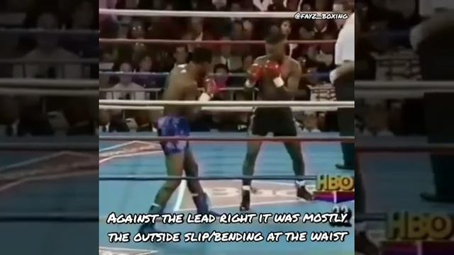 Pernell Whitaker - Southpaw Shoulder Roll Defence смотреть онлайн