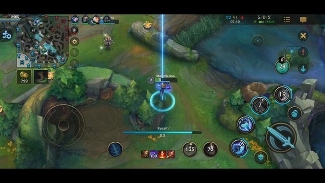 League Of Legends Wild Rift Closed Beta : Super Galaxy Fizz Gameplay (Rank Game) [4K] смотреть онлайн