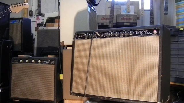 1964 Fender Vibrolux Reverb TH смотреть онлайн