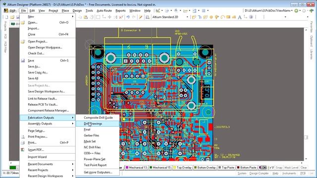Курс по Altium Designer часть 8. Подготовка к производству
