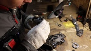 Зеркало Ауди A6 в кузове С7.