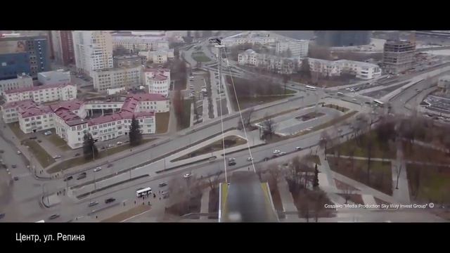 Визуализация SkyWay в г ЕКАТЕРИНБУРГЕ