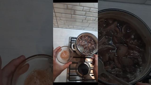 Маринуем печёночный гриб #тихаяохота #грибы #mushroom #pilze #funghi