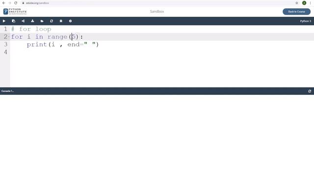PCAP - Programming Essentials in Python: Module 3 (loops-for) смотреть онлайн