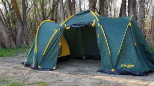 Сбор палатки Talberg Base 6