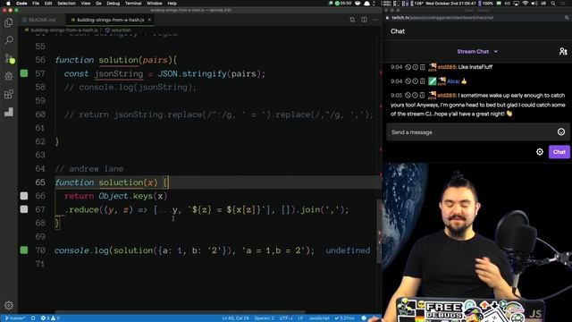 Code Katas #30 - Solving Code Wars Katas and Talking Through My Process смотреть онлайн