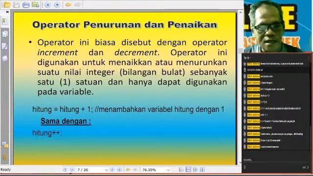 Kuliah Online Operator dalam Java pada Pemrograman Berorientasi Objek смотреть онлайн