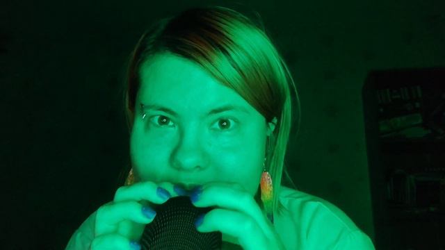 Многослойный АСМР без ветрозащиты: шепчу приятные слова и ТК-ТК ЧК-ЧК, царапаю микрофон смотреть онлайн