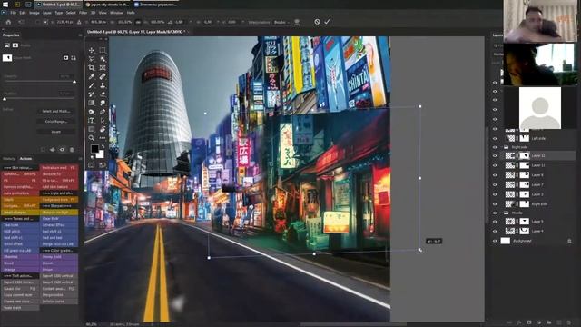 Photoshop: Обработка в стиле Киберпанк // Instagram: @1st.eddy & @rskvph смотреть онлайн