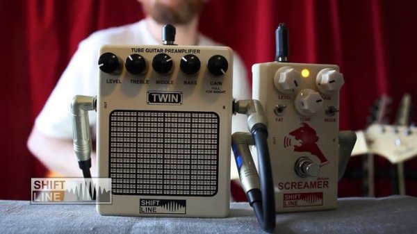 Shift Line TWIN tube guitar preamplifier | quick demo