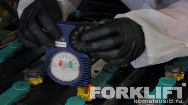 Как продлить срок службы АКБ на электропогрузчиках. Полезные советы от Комацу.