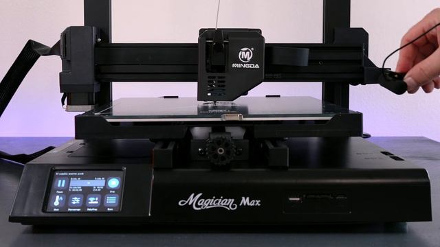 Mingda Magician Max - 3D Printer - Unbox & Setup смотреть онлайн