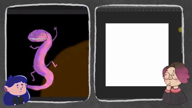 Рисуем мультяшных персонажей по памяти! | с bambykim смотреть онлайн