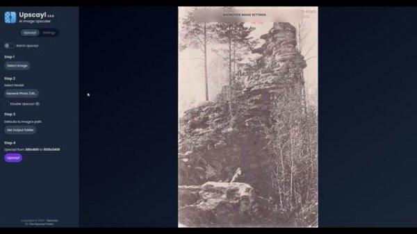 Улучшаем фото с нейросетью Upscayl