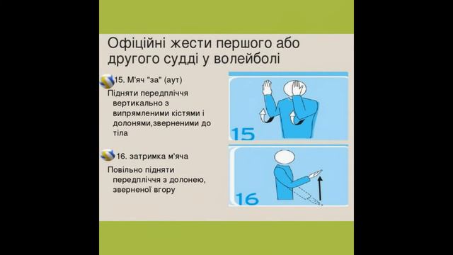 Жести суддів у волейболі. смотреть онлайн