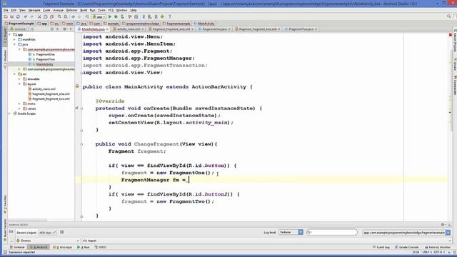 Android Tutorial for Beginners 23 # Fragments in Android - Part 2 смотреть онлайн