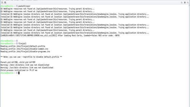 Запуск Packet Tracer без сети на Linux смотреть онлайн