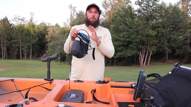 Installing a fish finder on a kayak without drilling holes (Old Town) смотреть онлайн