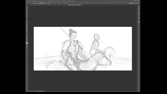 Speedpaint: фан-арт по новелле Priest "Убить волка" (Sha Po Lang). Часть 1 смотреть онлайн